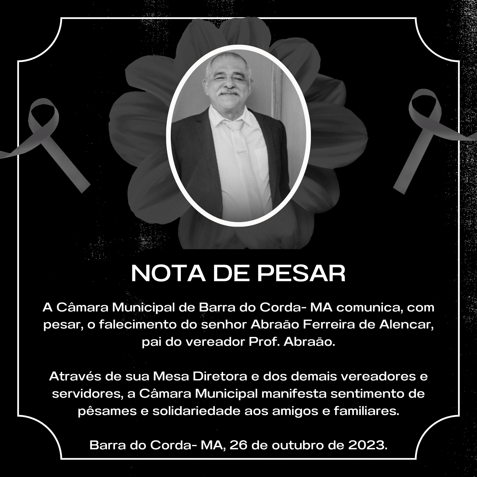 Nota de Pesar
