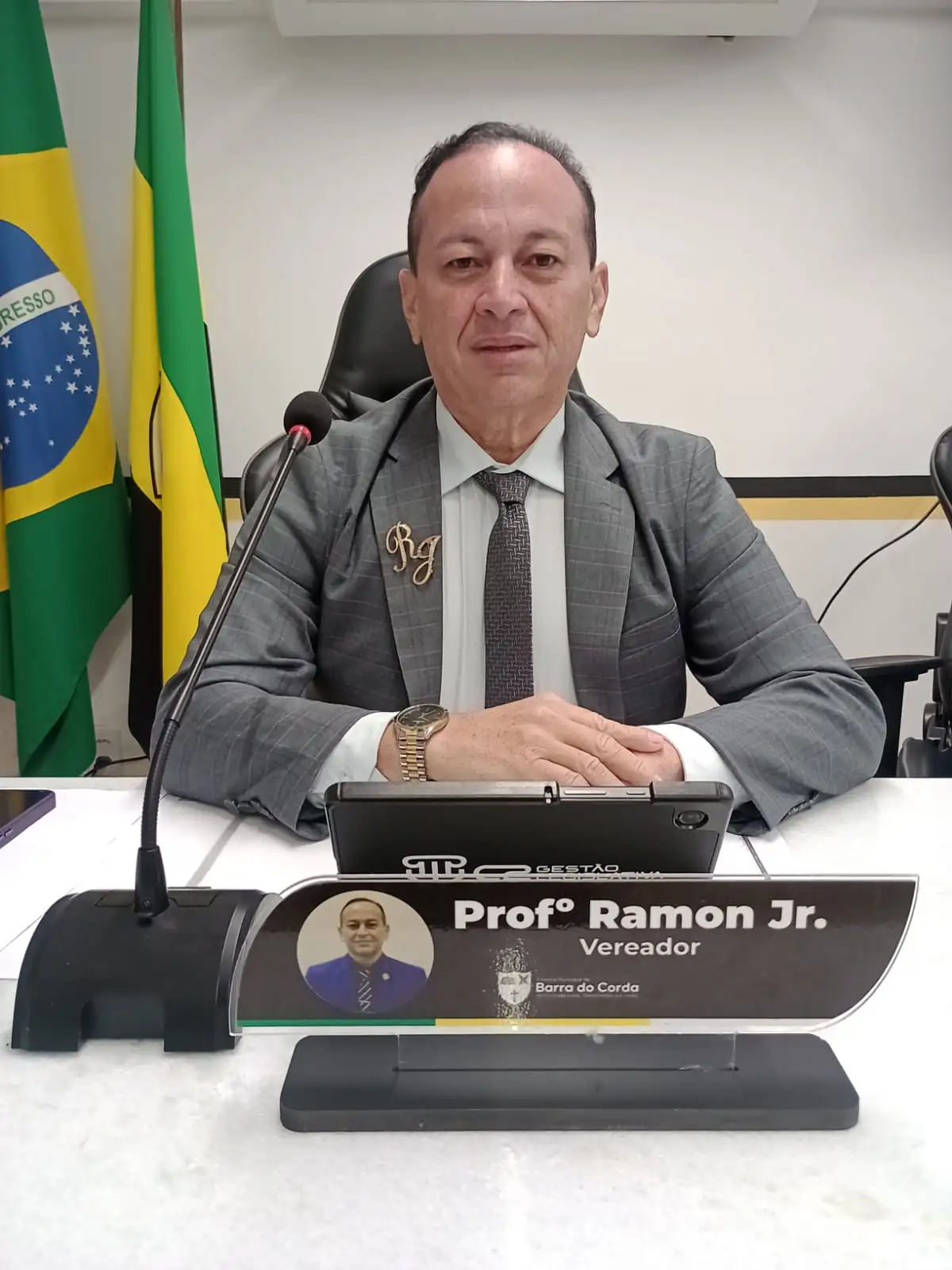 Professor Ramon Jr ressalta legado do ex-prefeito Alcione, e ações na Semana Santa e defesa por investimentos em saúde