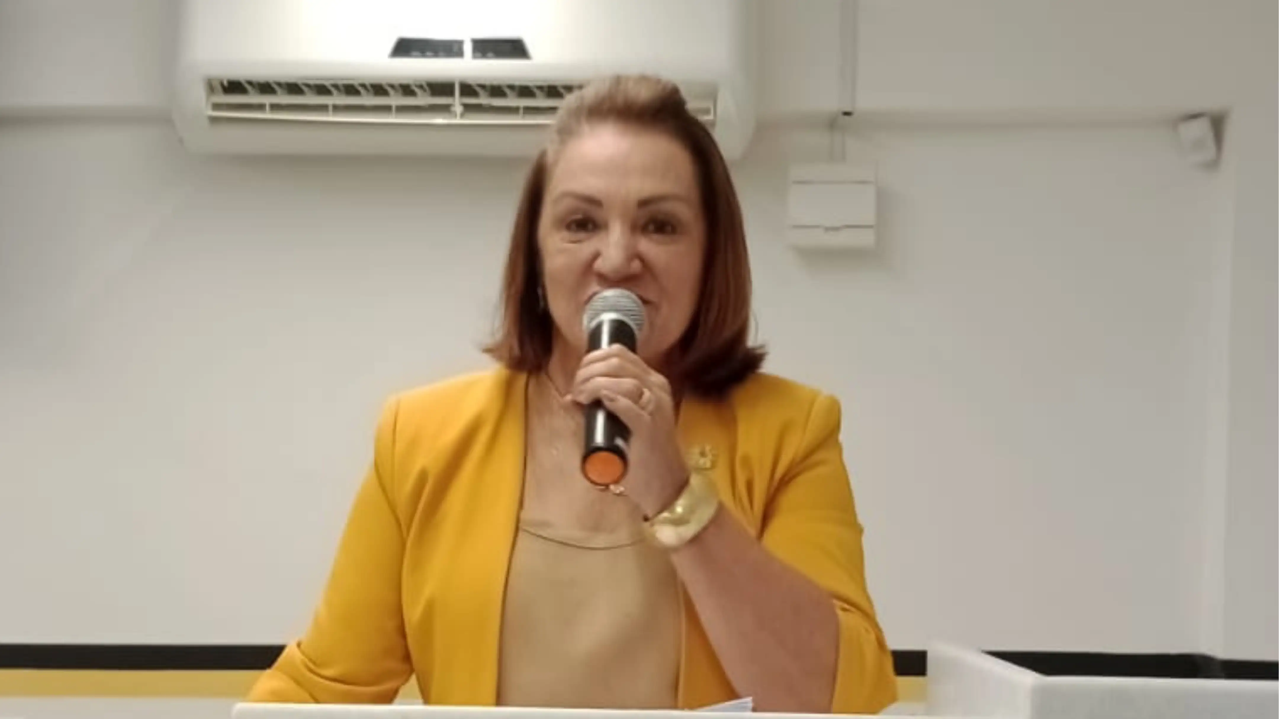 Vereadora Fátima Arruda exalta ações da Secretaria da Mulher e registra exoneração na Diretoria da Câmara